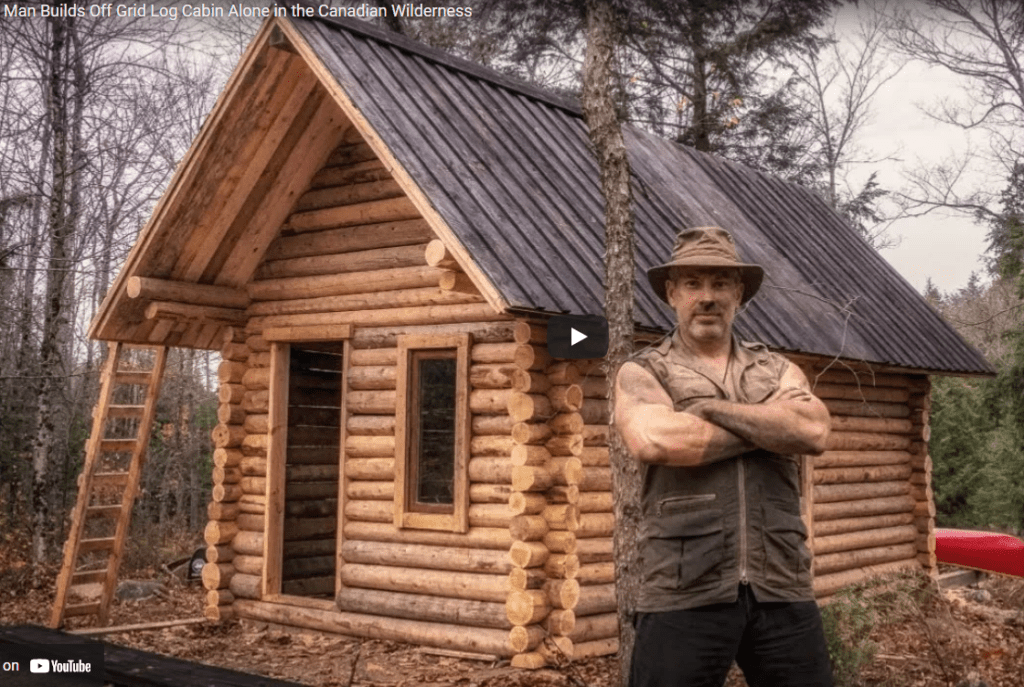 Shawn James Off Grid Cabin