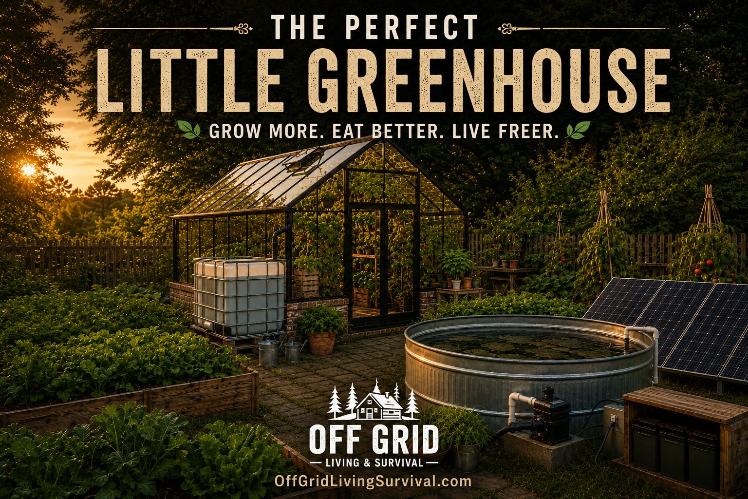 The Perfect Little Greenhouse