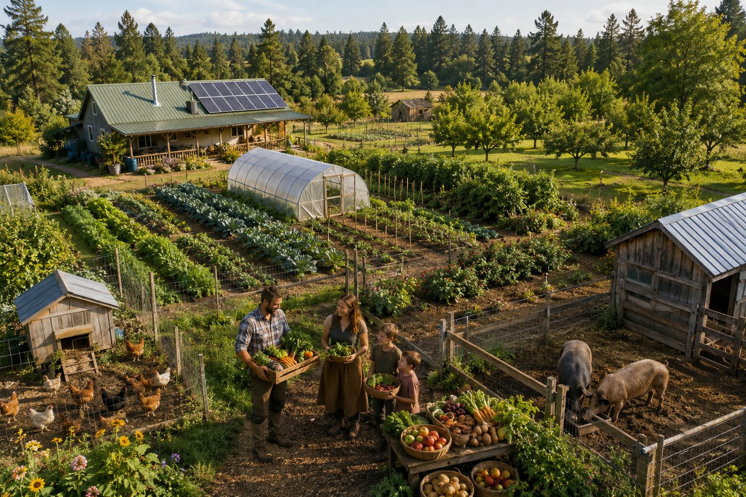 How Much Land Does It REALLY Take To Go Off Grid?