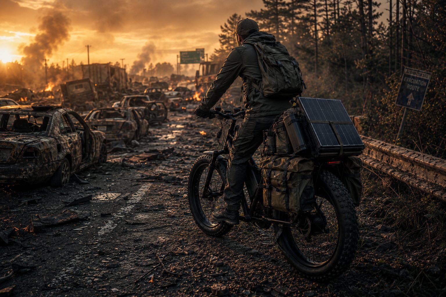 THE 100 MILE BUG-OUT BIKE: The best survival vehicle in the world