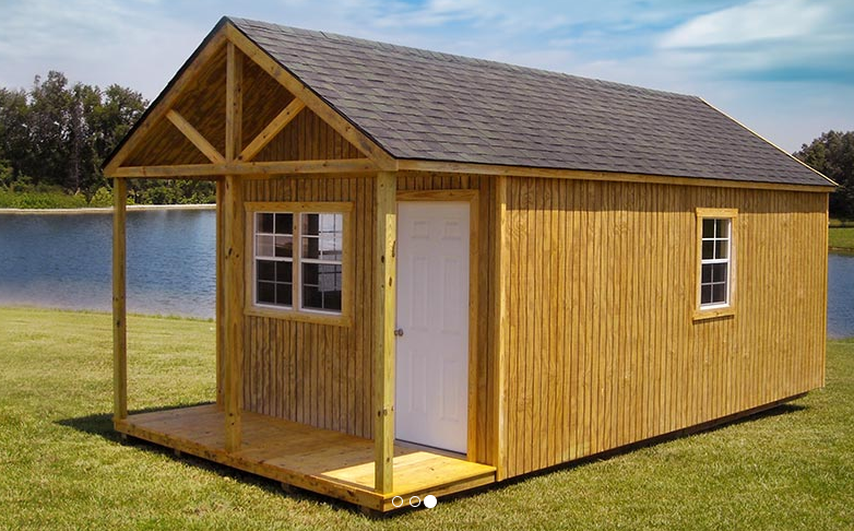 Portable building cabin