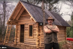 Shawn James Off Grid Cabin