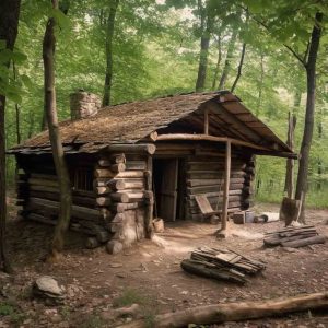 Off-Grid Survival Cabin