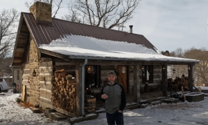 How To Build A Log Cabin For $10k